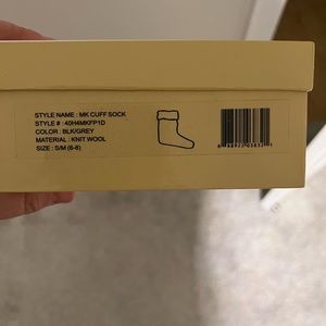 New Michael Kors cuff socks